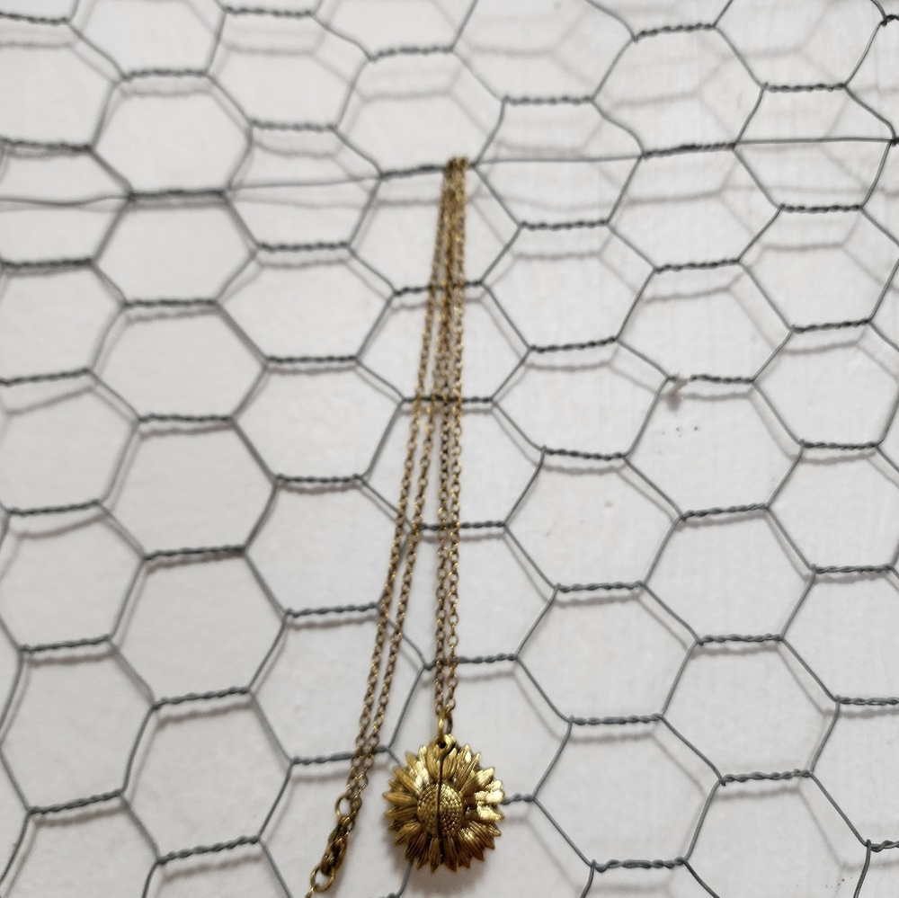 Sunflower Necklace